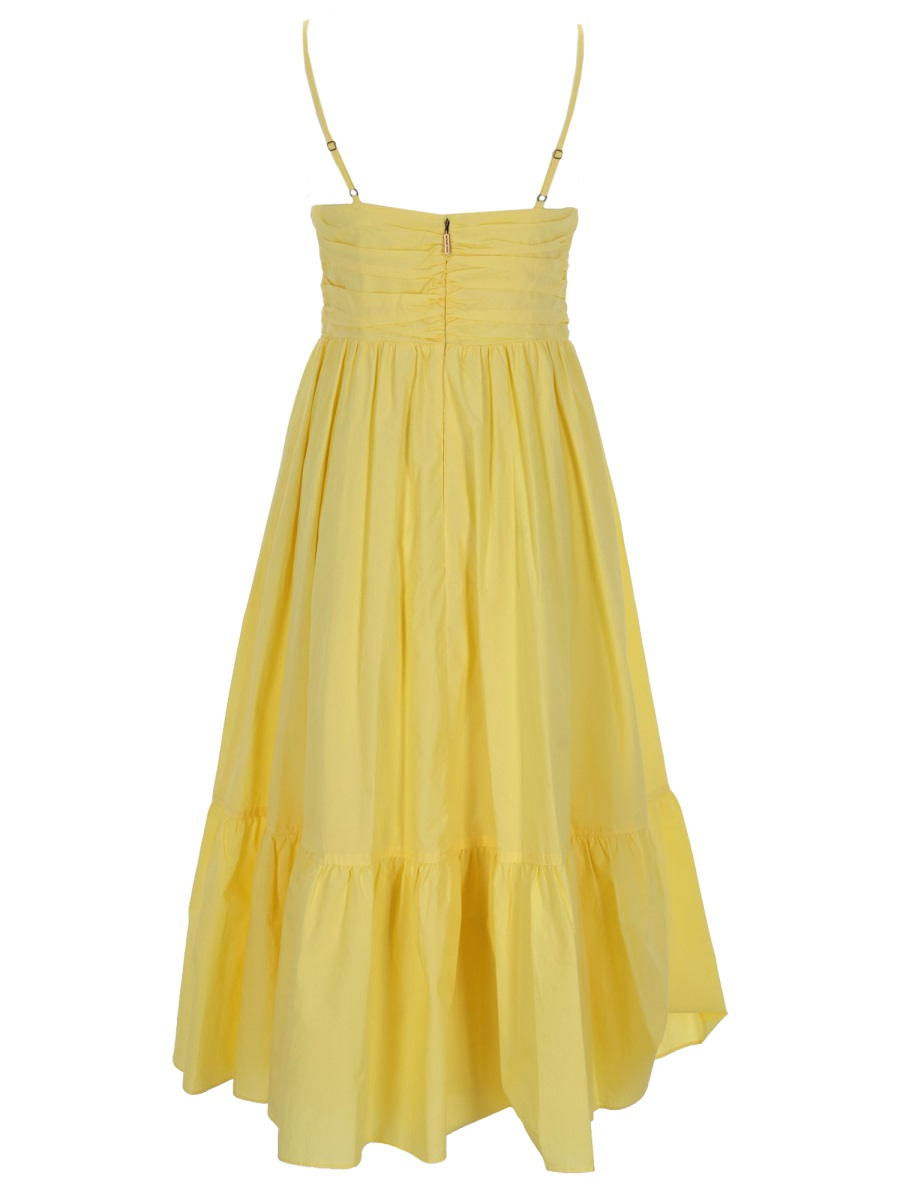 [MICHAEL BY MICHAEL KORS] Sleeveless dress SS26 MS683DHKLZ_744LEMON