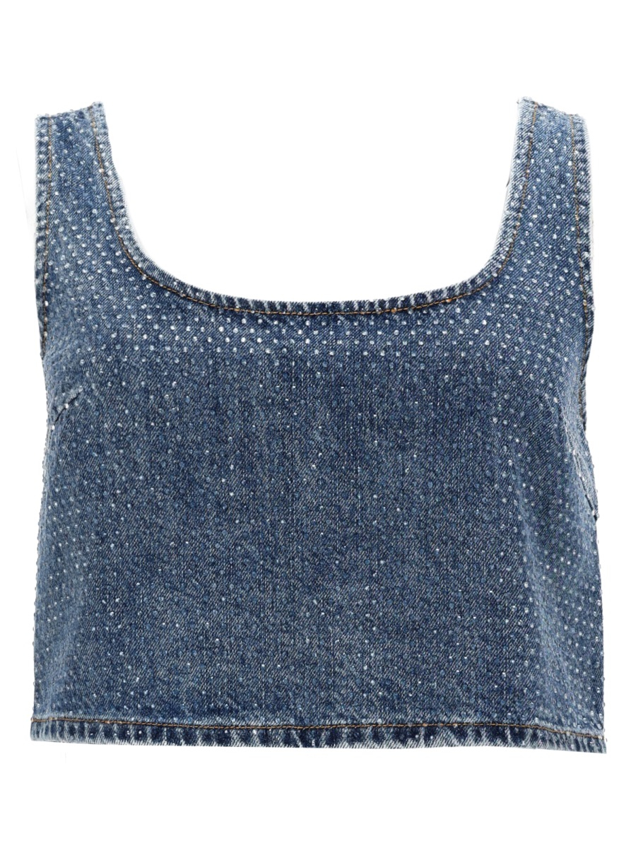 [Self-portrait] Tank top SS26 RS26-826T-BL_BLUE