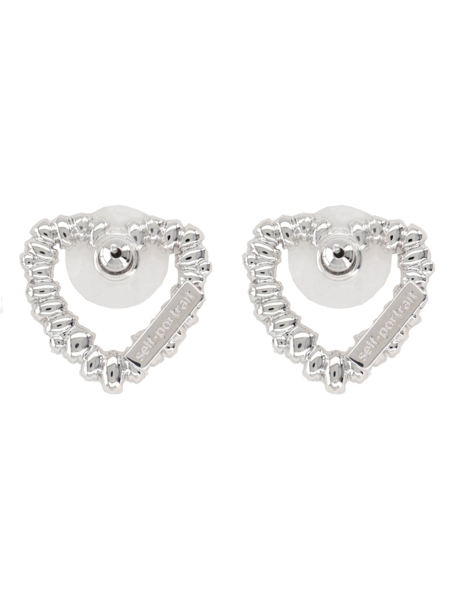 [Self-portrait] Earring SS26 RS26-624E-SL_SILVER