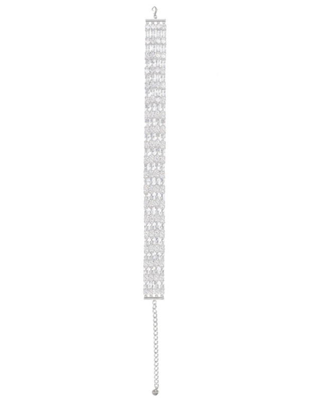 [Self-portrait] Necklace SS26 RS26-602N-SL_SILVER