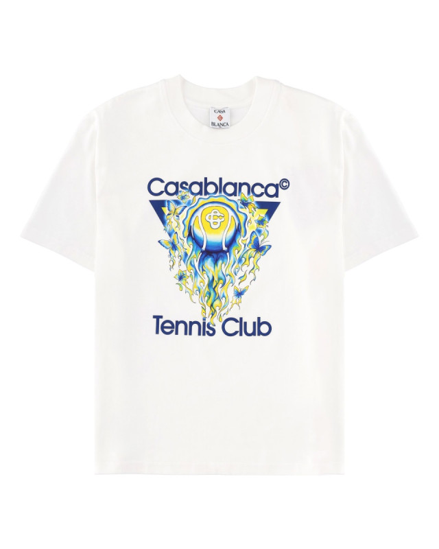 [Casablanca] T-shirts Short Sleeve SS26 W-SP26-JTS-046_02TENNISCLUBICON