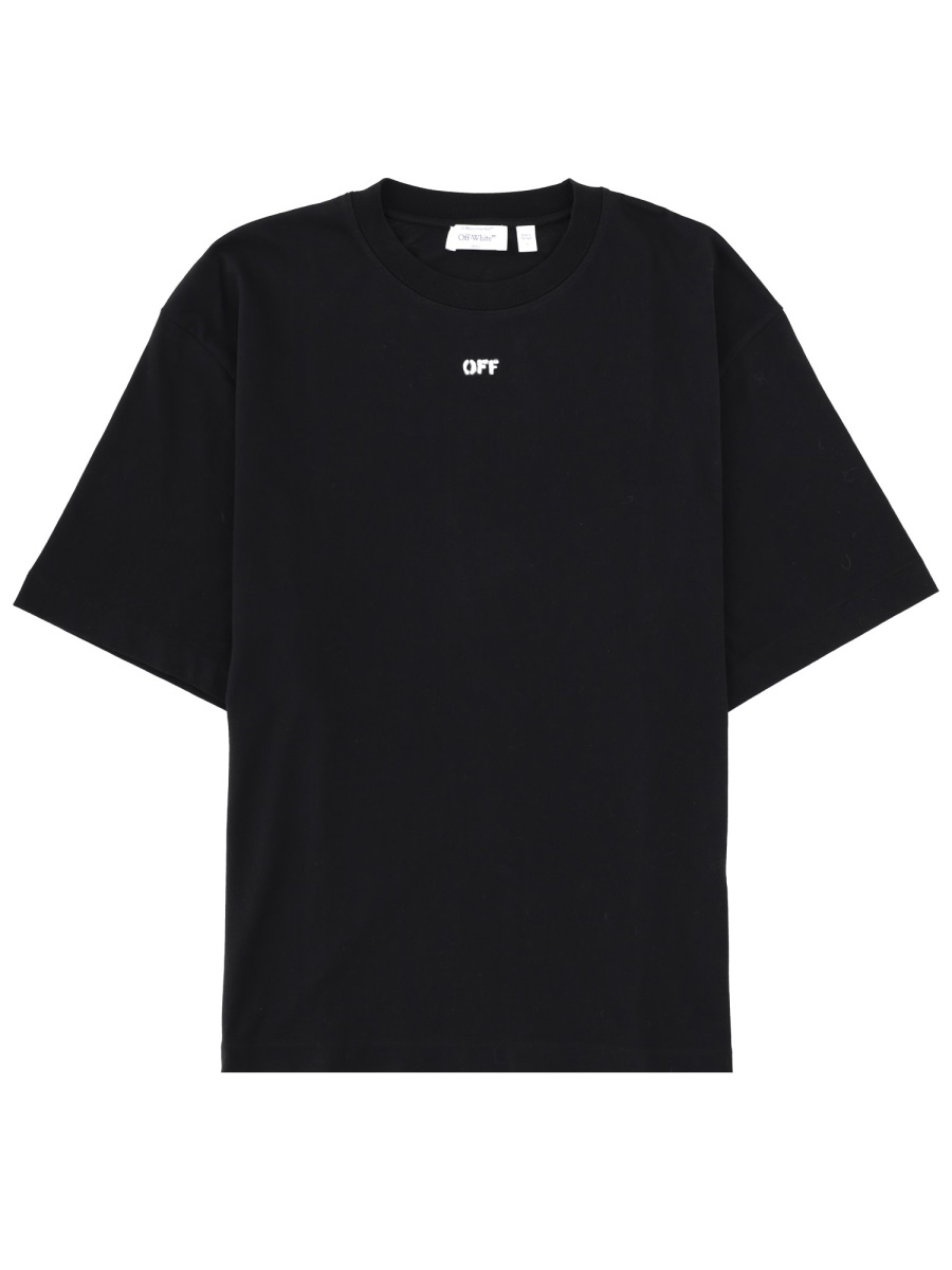 [Off-White] T-shirts Short Sleeve SS26 44MAA120_S26J00J001