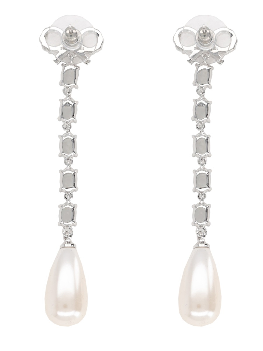 [Self-portrait] Earring SS26 RS26-609E-SL_SILVER