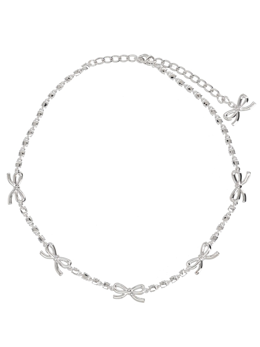 [Self-portrait] Necklace SS26 RS26-611N-SL_SILVER