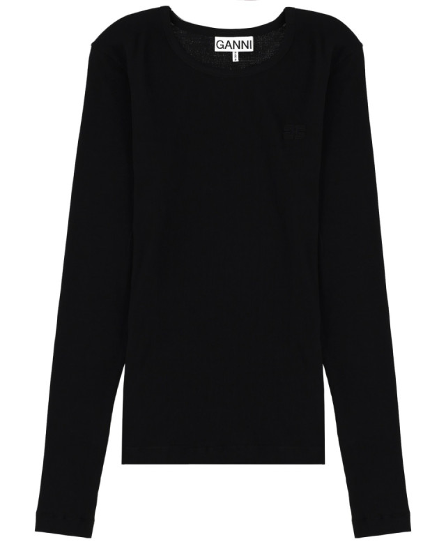 [GANNI] T-shirts Long Sleeve SS26 A1050173_252