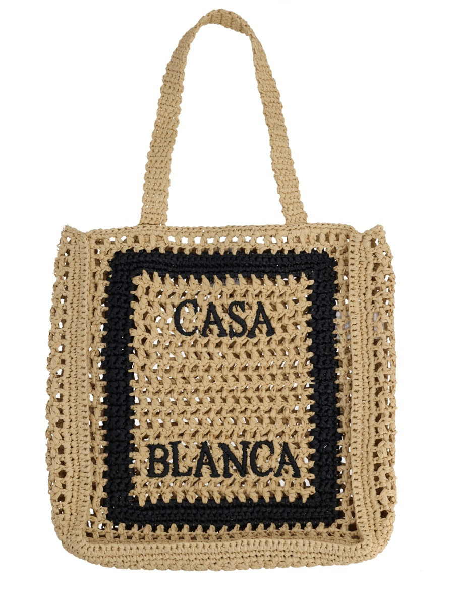 [Casablanca] Tote bag SS26 A-SP26-BAG-175_01NATURAL