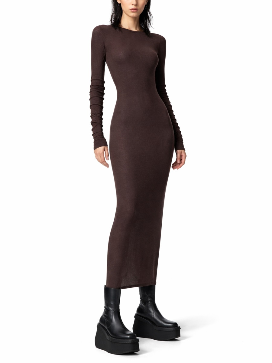 [Rick Owens] Long sleeve dress SS26 RP01F6546_RC53