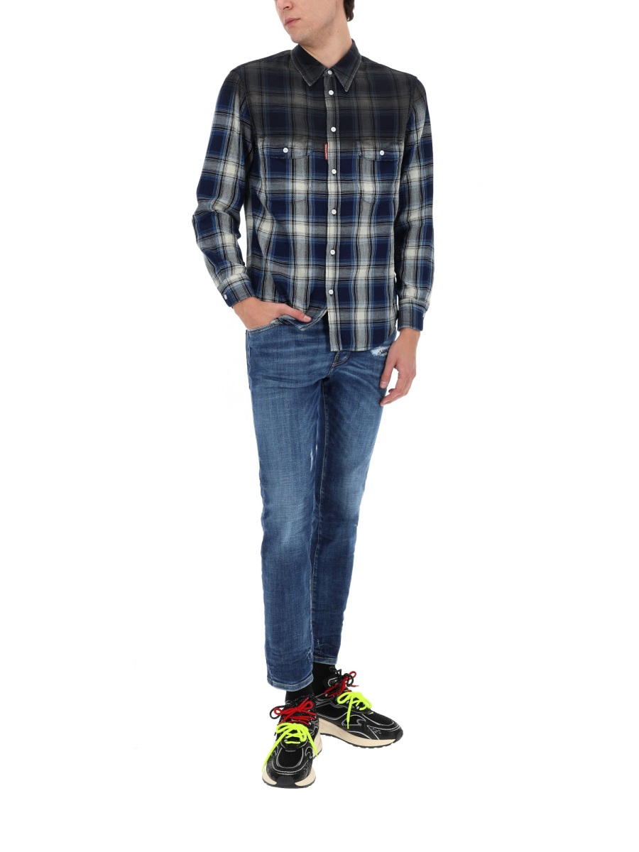 [DSQUARED] Shirts Long Sleeve SS26 S74DM0993_D35206001F
