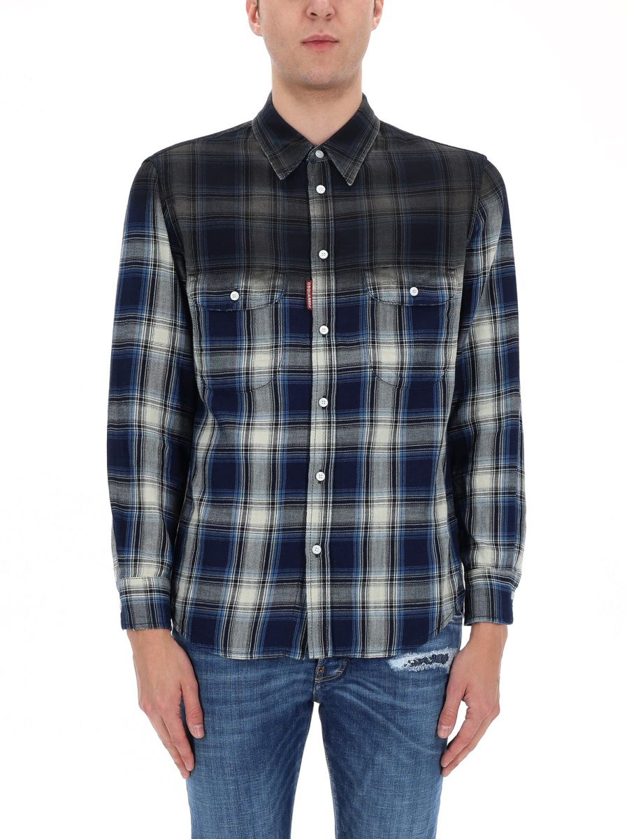 [DSQUARED] Shirts Long Sleeve SS26 S74DM0993_D35206001F