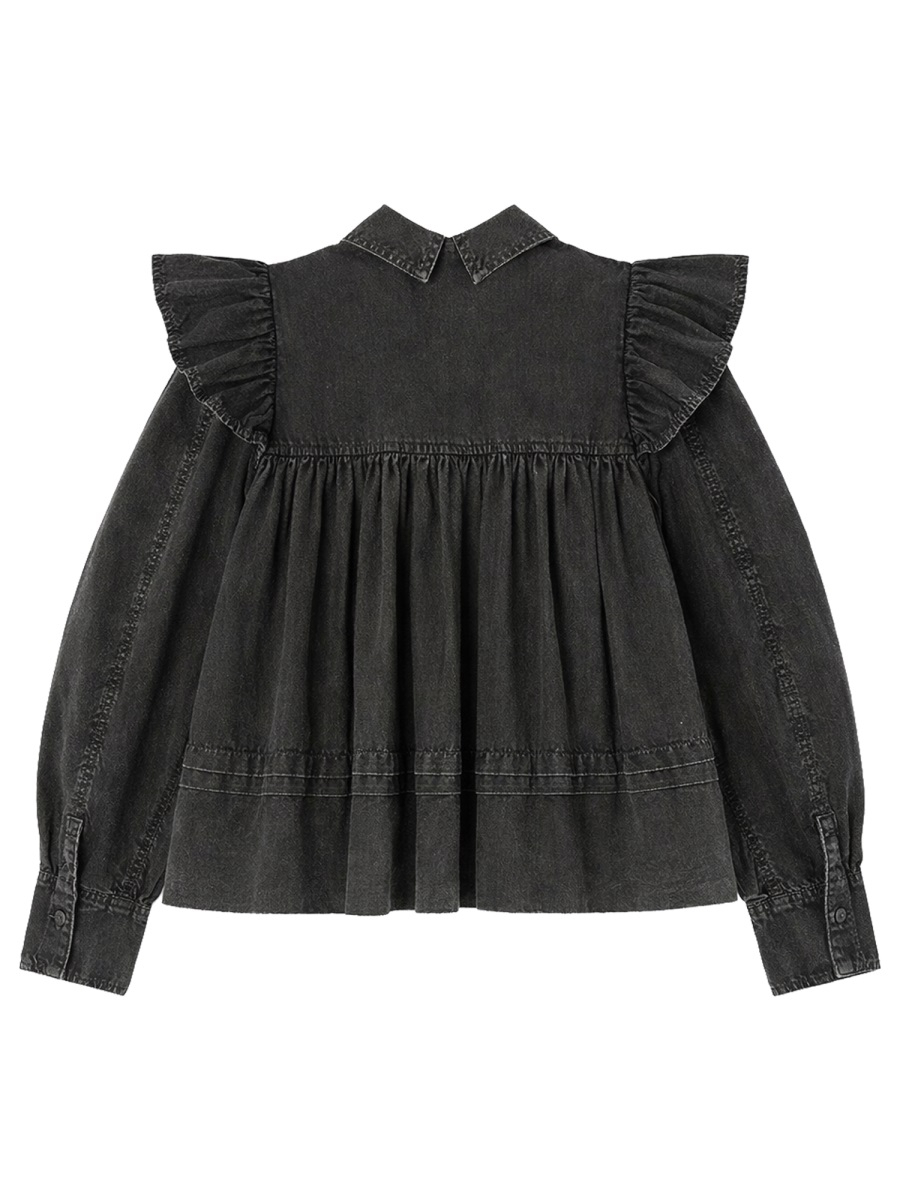 [GANNI] Blouse SS26 A1040061_099