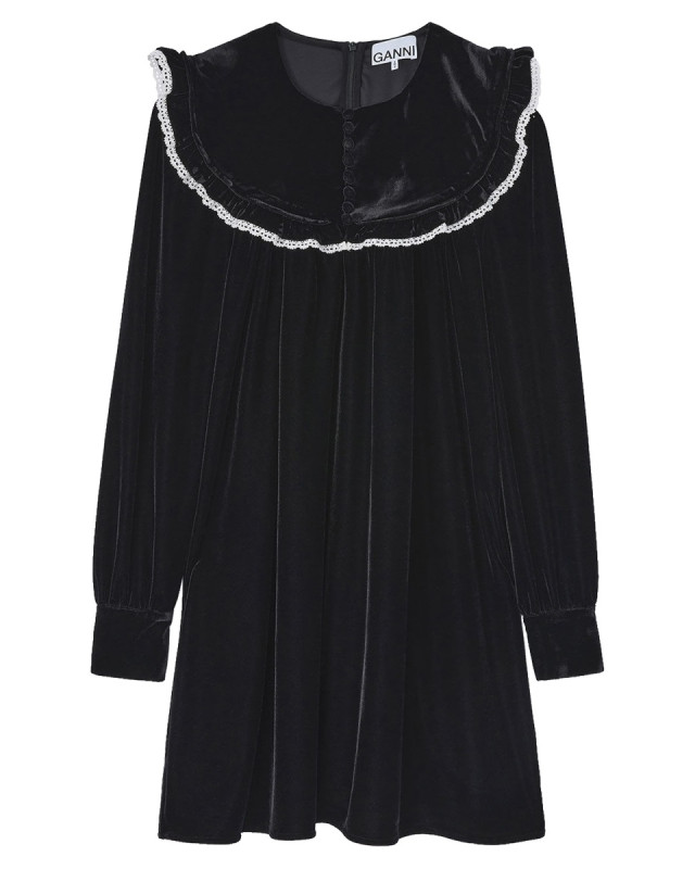 [GANNI] Long sleeve dress SS26 A1030110_099