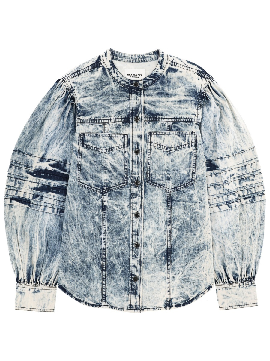 [Marant Etoile] Shirts Long Sleeve SS26 CH0298FA_D1H04E30BU