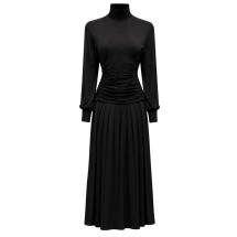 [GANNI] Long sleeve dress SS26 A1030247_099