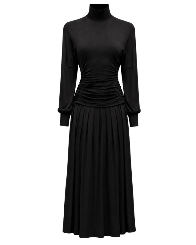 [GANNI] Long sleeve dress SS26 A1030247_099