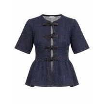 [GANNI] Blouse SS26 A1040088_077