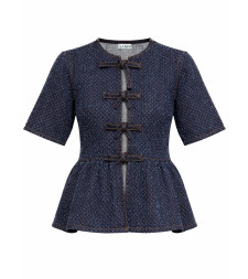 [GANNI] Blouse SS26 A1040088_077