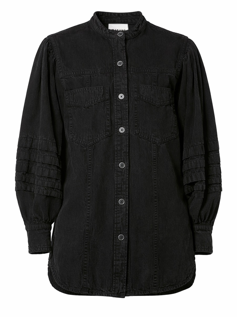 [Marant Etoile] Shirts Long Sleeve SS26 CH0298FA_D1H04E02FK