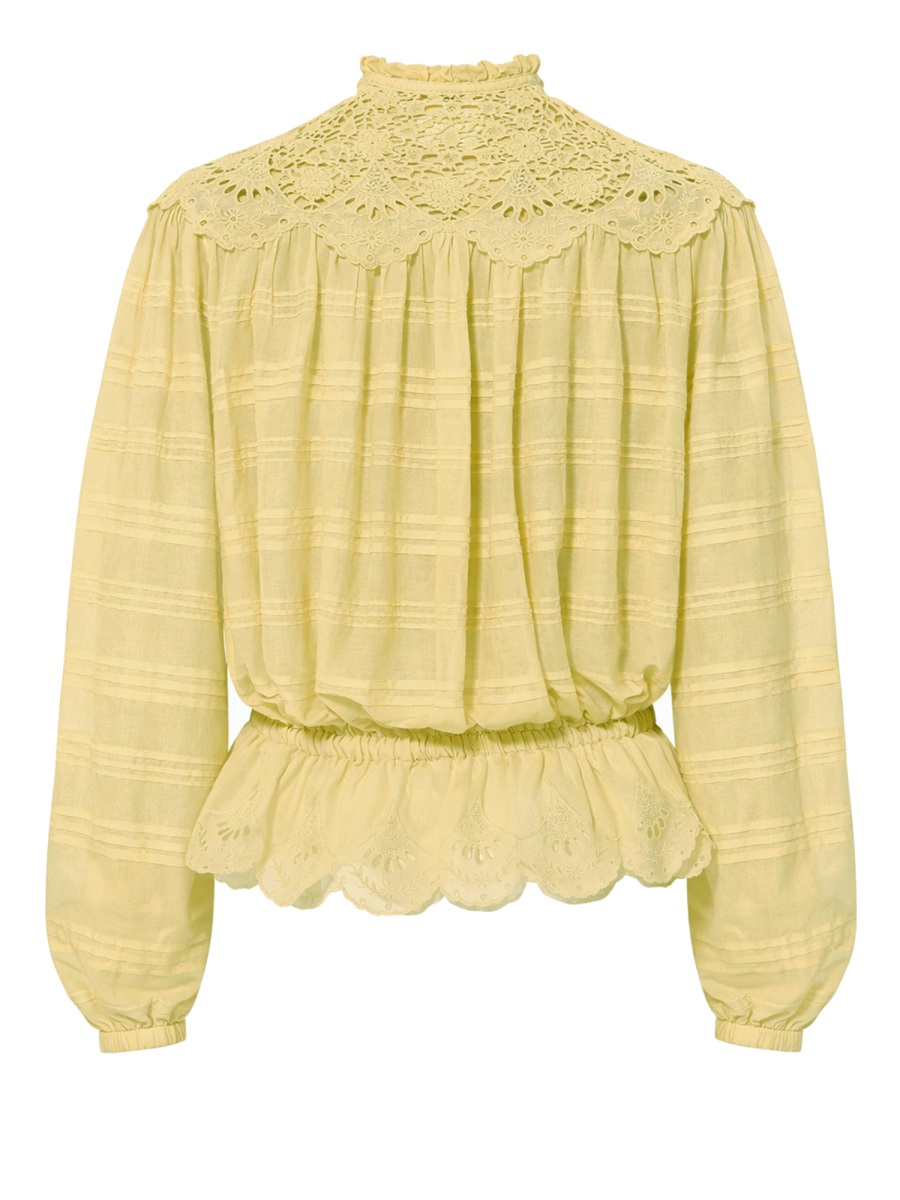 [Marant Etoile] Shirts Long Sleeve SS26 HT0767FA_D1J05E10LC