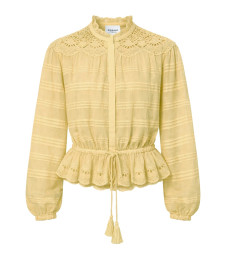 [Marant Etoile] Shirts Long Sleeve SS26 HT0767FA_D1J05E10LC
