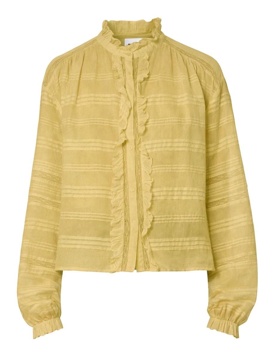 [Marant Etoile] Shirts Long Sleeve SS26 HT0817FA_D1J05E10LC