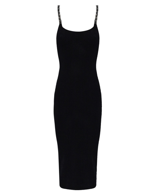 [MICHAEL BY MICHAEL KORS] Sleeveless dress SS26 MR683BQ33D_001BLACK