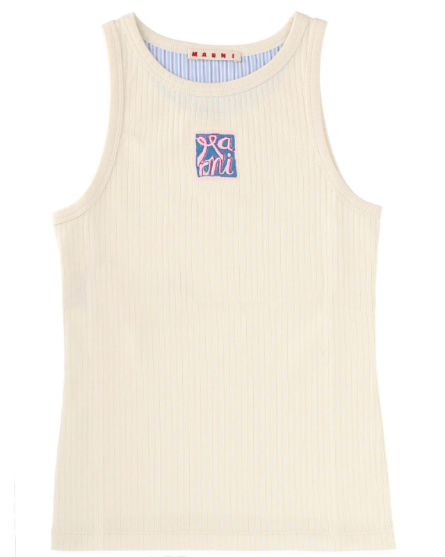 [Marni] Tank top SS26 THJE0380S0_UTC60000W08