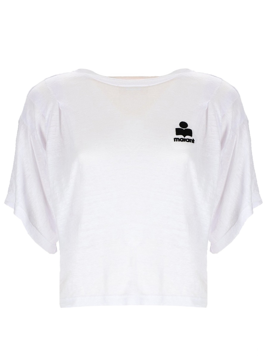 [Marant Etoile] T-shirts Sleeveless SS26 TS0313FA_A1N09E20WH