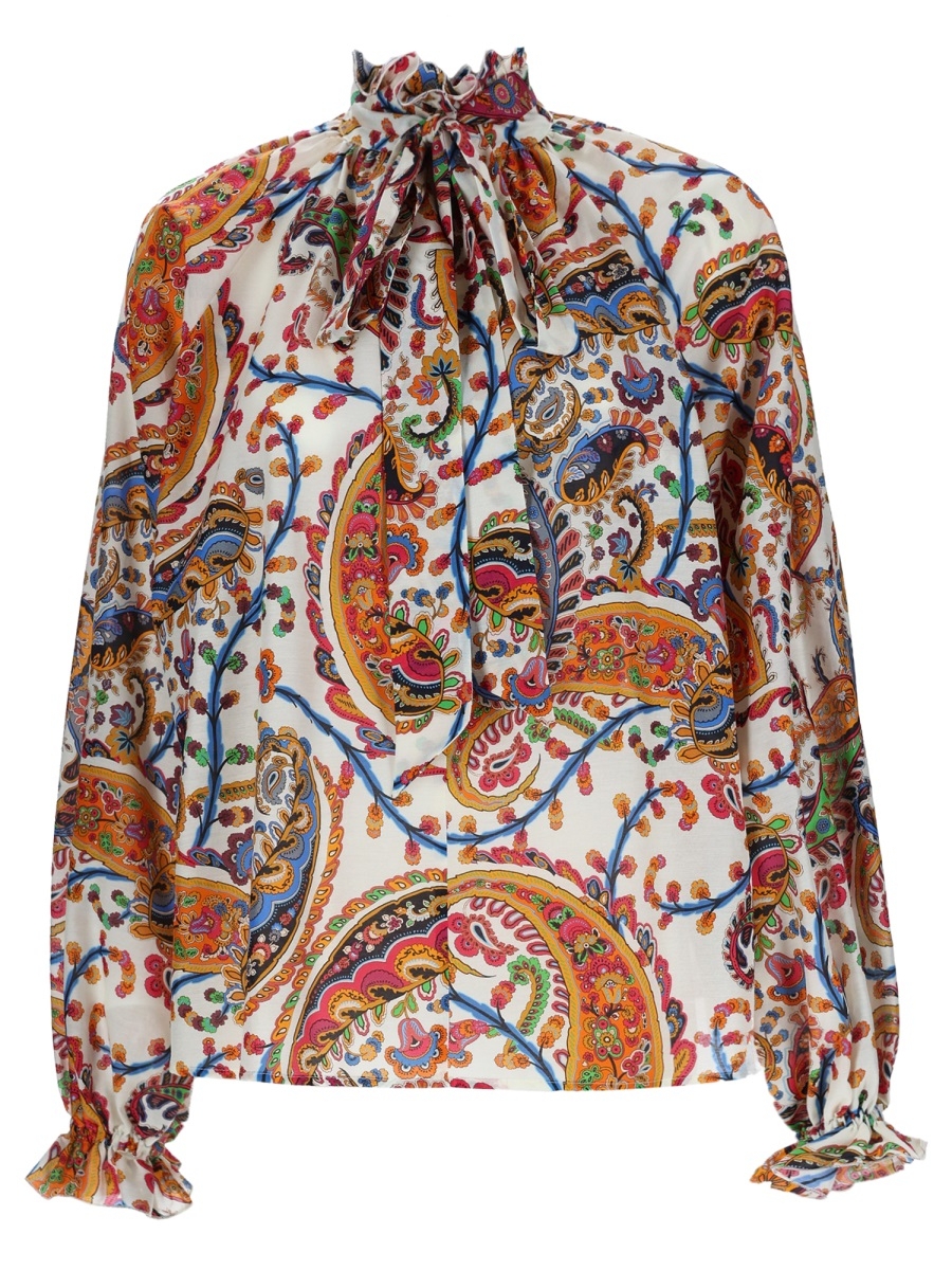 [Etro] Shirts Long Sleeve SS26 WRJA0157_AKG50X0801