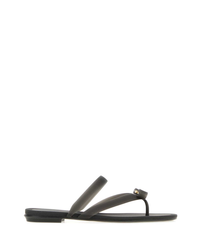 [Salvatore Ferragamo] Slippers FW26 01L8597943961C NERONEROGIOVE