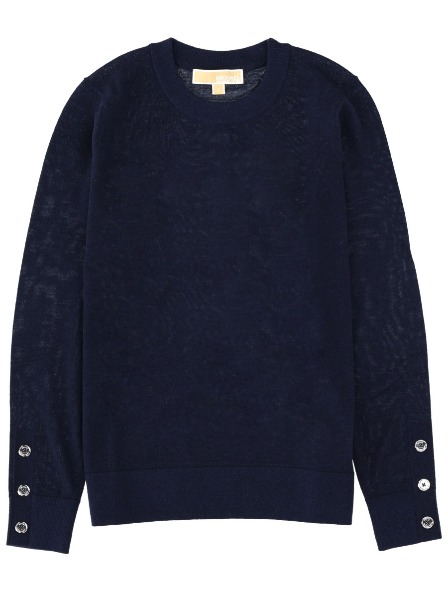 [MICHAEL BY MICHAEL KORS] Knitwear SS26 MT5619D4VR_409MIDNIGHTBLUE
