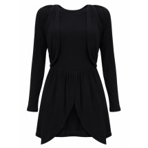 [Isabel Marant] Long sleeve dress SS26 RO1041FA_D1K02I01BK