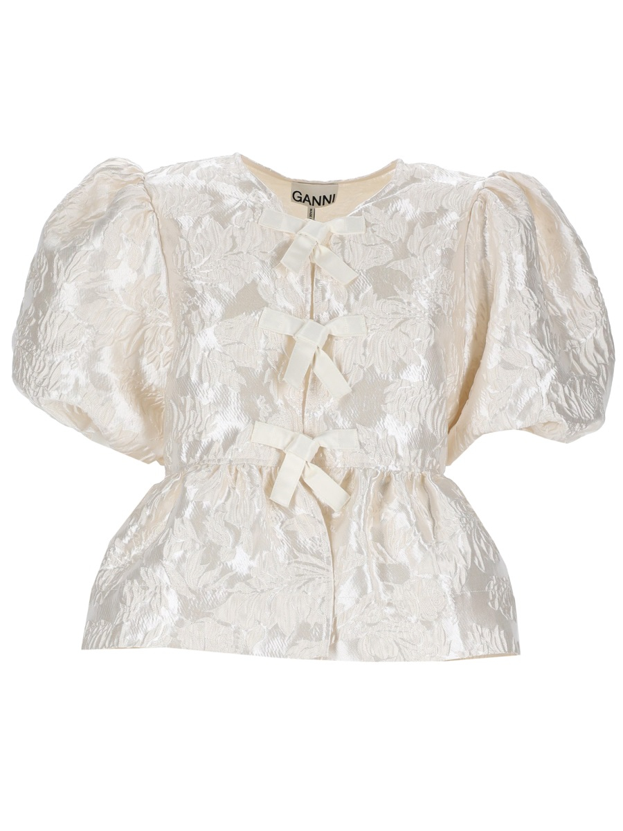 [GANNI] Blouse SS26 A1040079_135