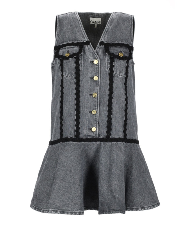 [GANNI] Sleeveless dress SS26 A1030102_259
