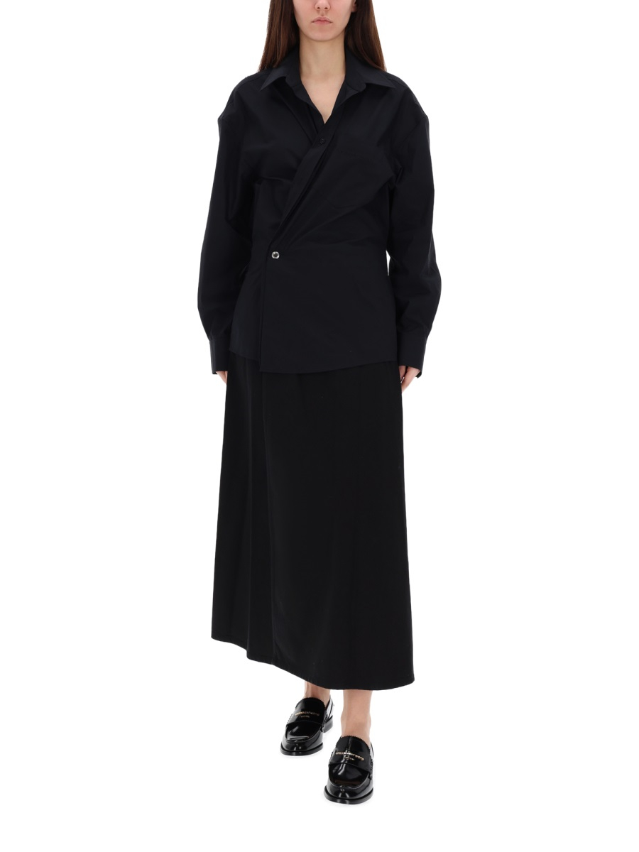 [ALEXANDER WANG] Long sleeve dress SS26 1WC1266938_001