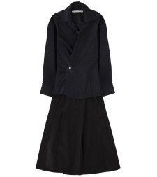 [ALEXANDER WANG] Long sleeve dress SS26 1WC1266938_001