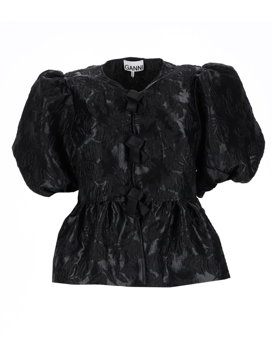 [GANNI] Blouse SS26 A1040079_099