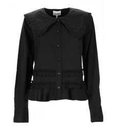 [GANNI] Shirts Long Sleeve SS26 A1040096_099