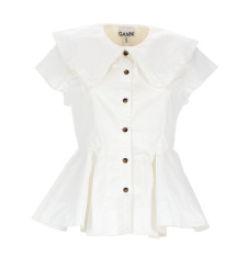 [GANNI] Shirts Short Sleeve SS26 A1040093_151