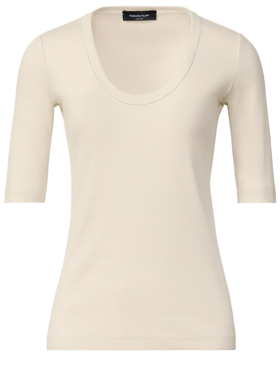 [Fabiana Filippi] T-shirts Short Sleeve SS26 JED266F603_L8960145