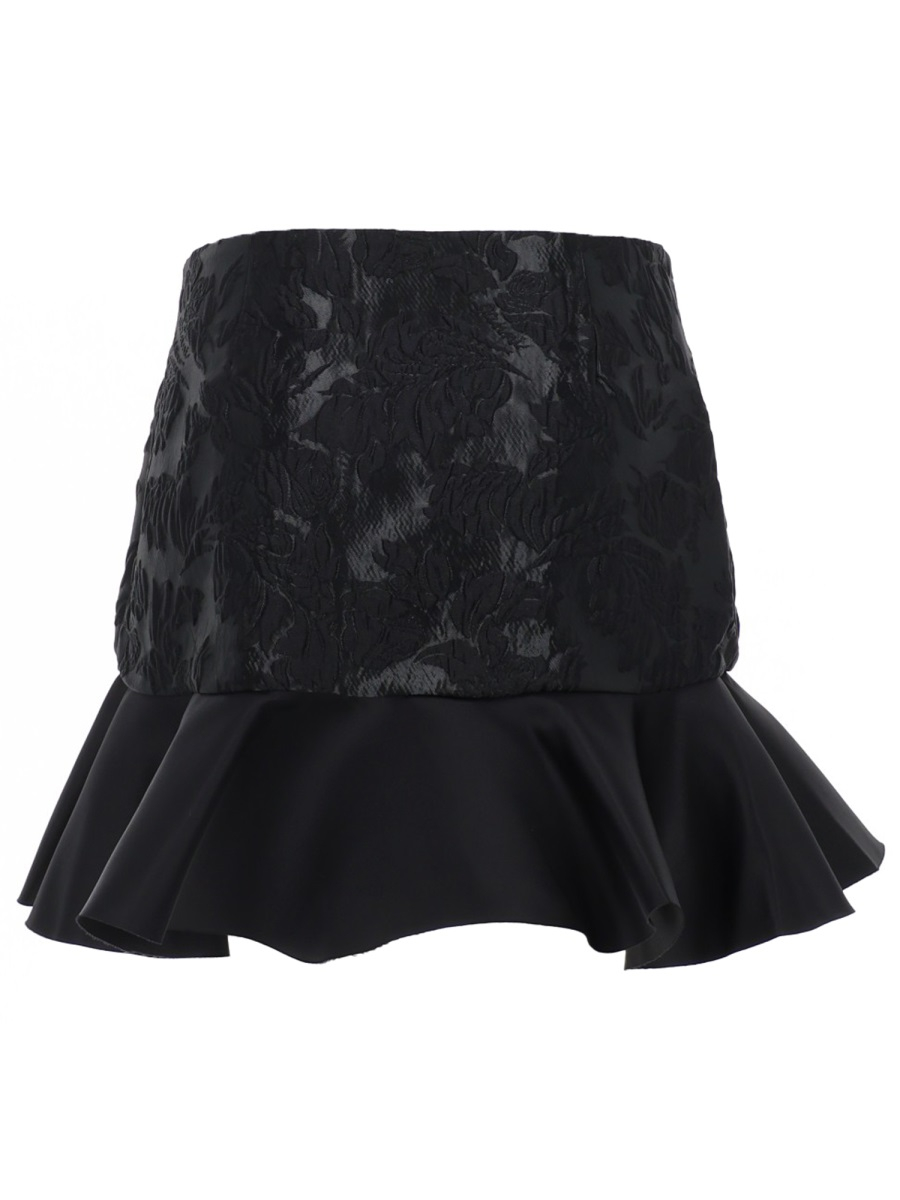 [GANNI] Mini skirt SS26 A1090086_099