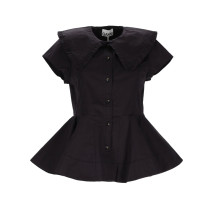 [GANNI] Shirts Short Sleeve SS26 A1040093_099