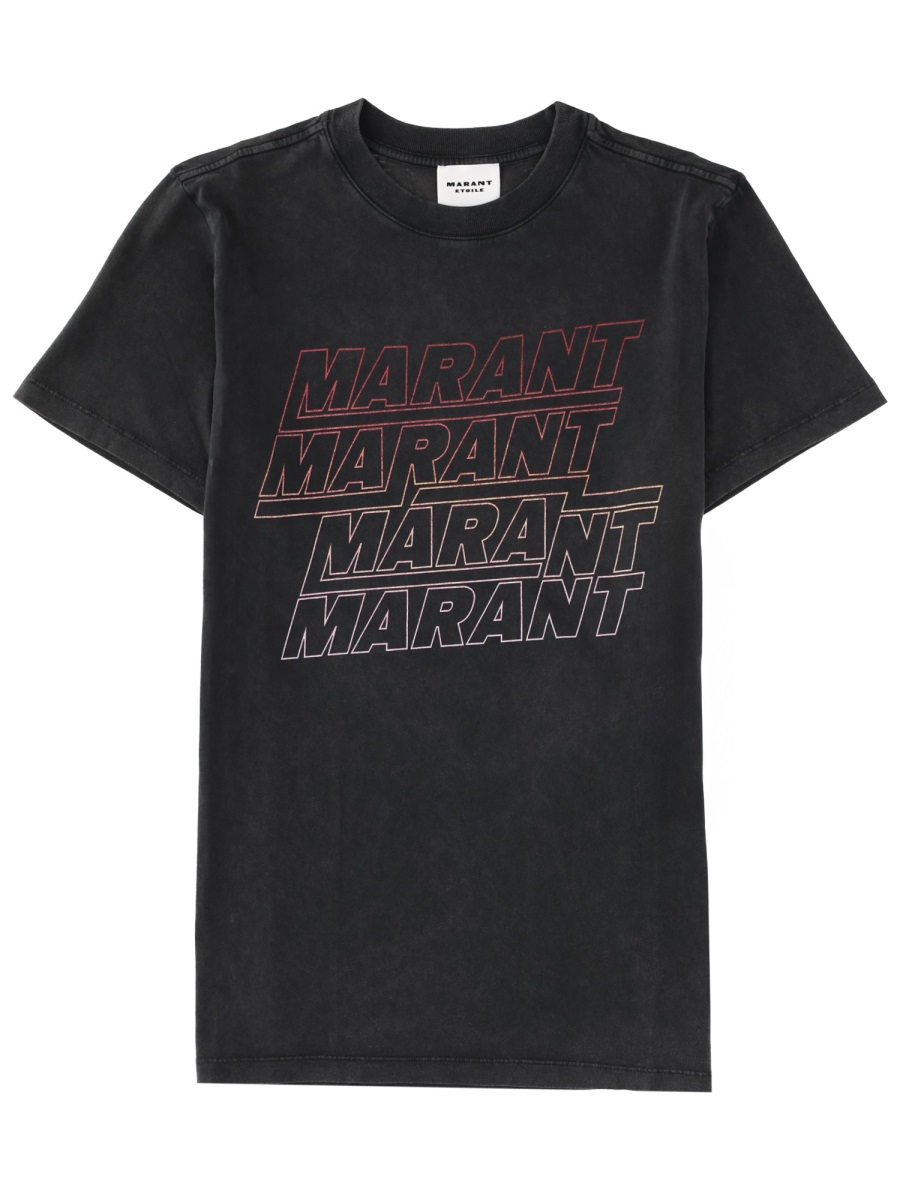 [Marant Etoile] T-shirts Short Sleeve SS26 TS0147FA_B1N09E01OK
