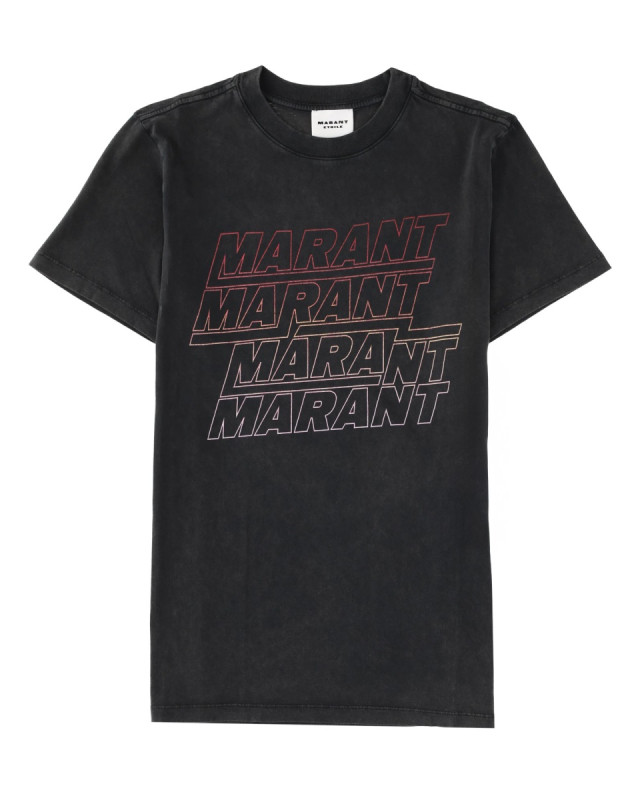 [Marant Etoile] T-shirts Short Sleeve SS26 TS0147FA_B1N09E01OK