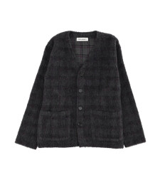[Our Legacy] Knitwear SS26 M2263CF_FUZZEDPLUMCHECKHAIRYWOOL
