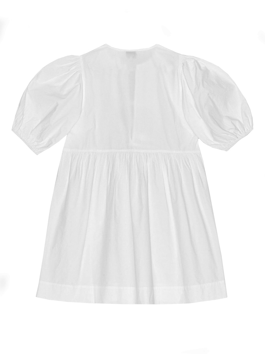[GANNI] Short sleeve dress SS26 F9170_151