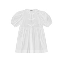 [GANNI] Short sleeve dress SS26 F9170_151
