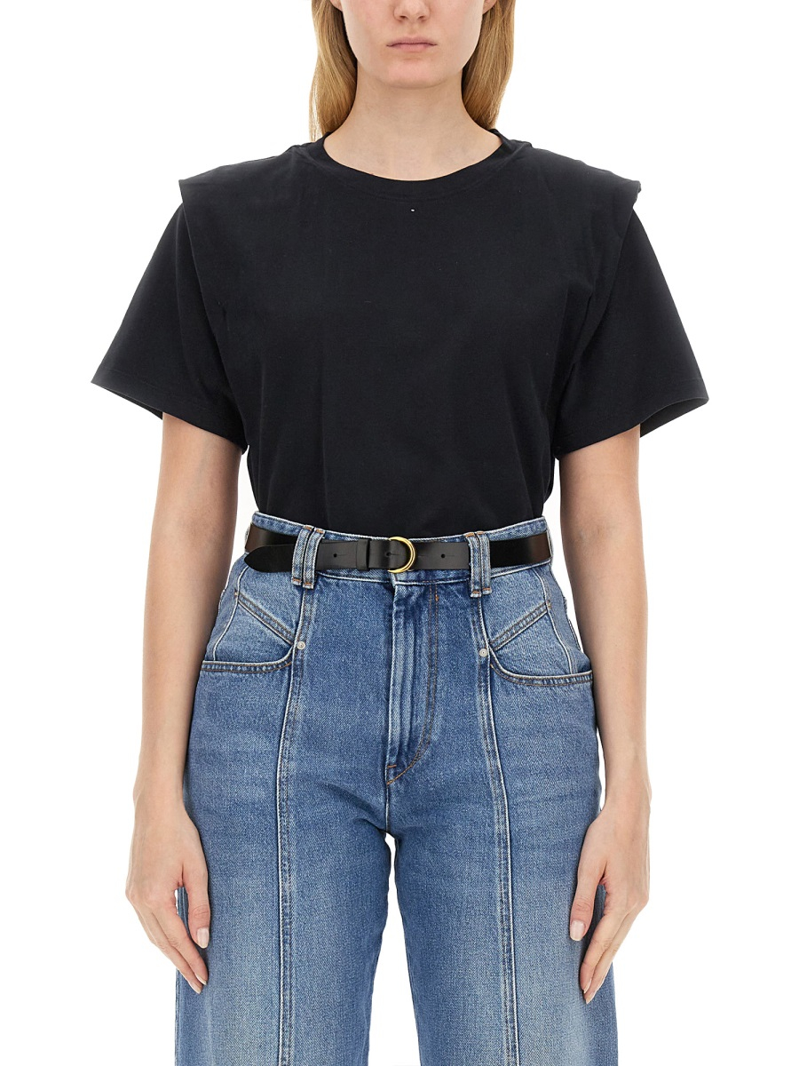 [Isabel Marant] T-shirts Short Sleeve SS26 TS0041FA_A1N41I01BK