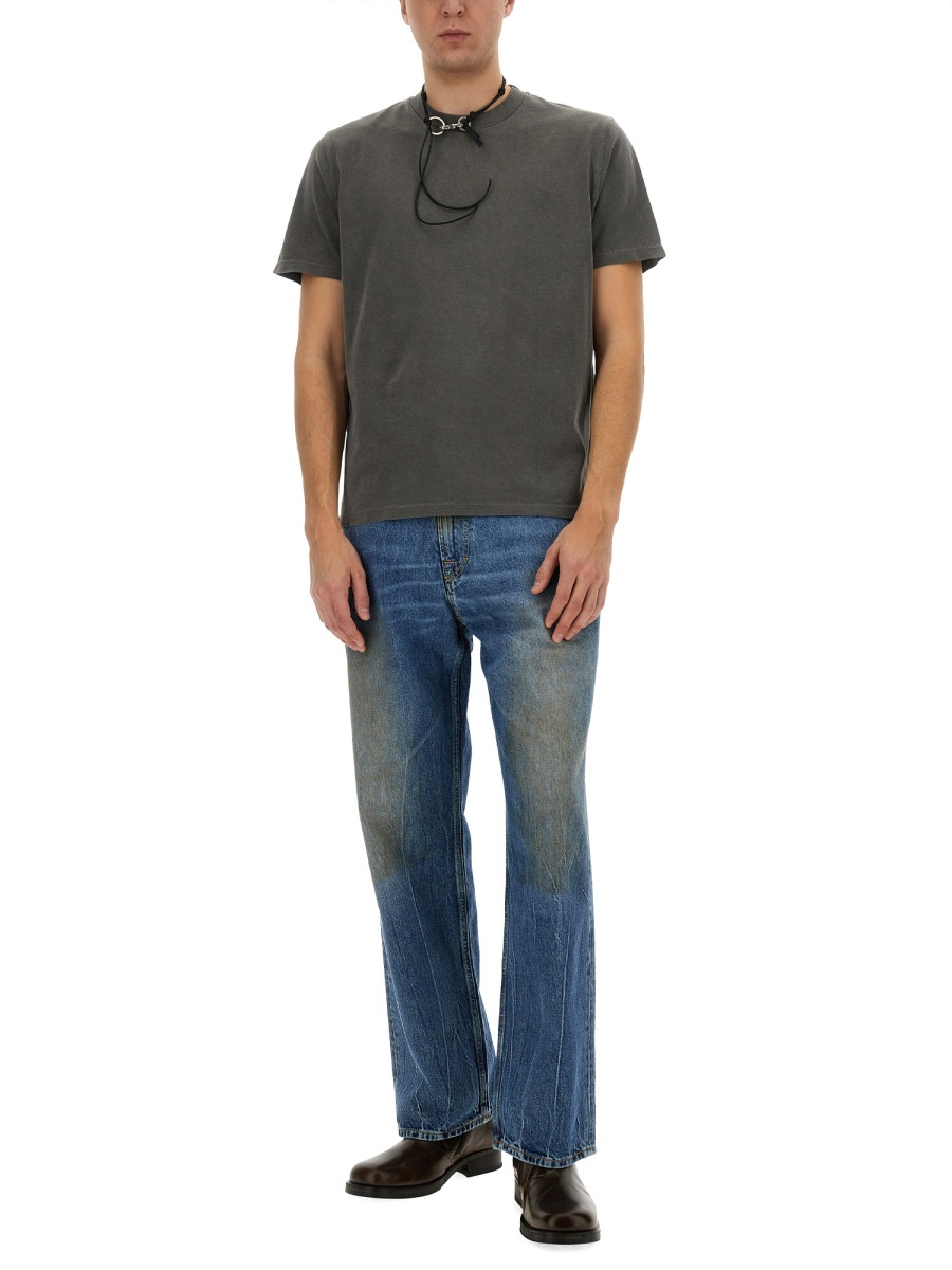 [Our Legacy] T-shirts Short Sleeve SS26 M2246BWB_WORNBLACKLEGACYJERSEY