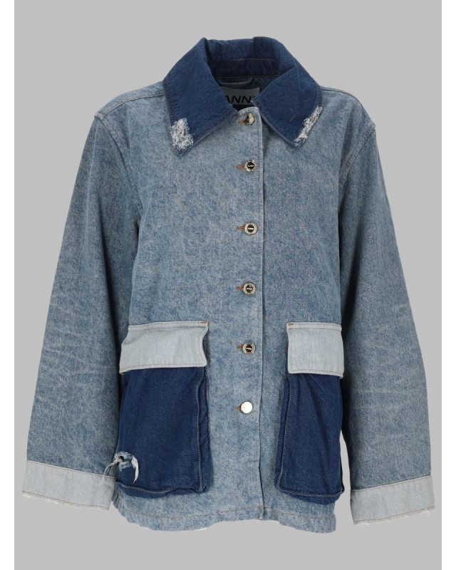 [GANNI] Denim Jacket SS26 A1010179_567