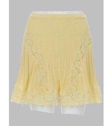 [Self-portrait] Mini skirt SS26 SS26-049SK-Y_YELLOW